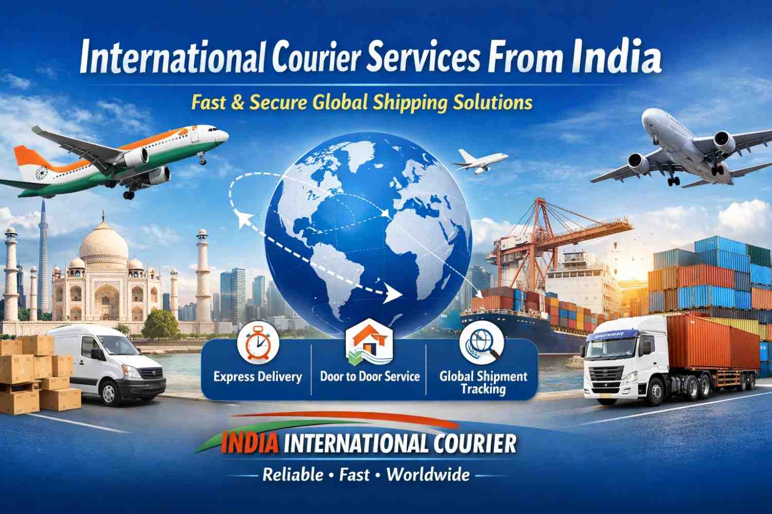 International Courier to Dubai from India